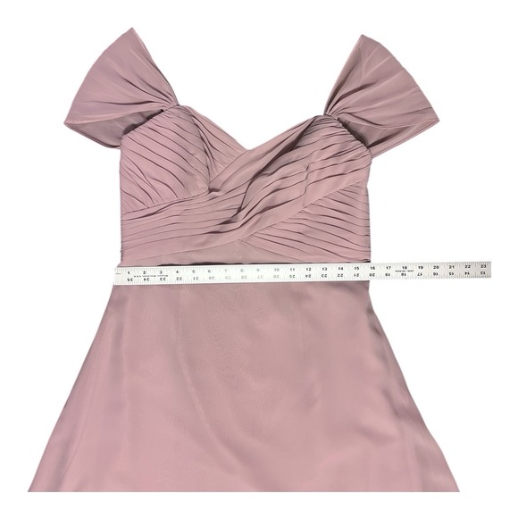 ALFRED ANGELO Fit & Flare Dress sz 12 Sweetheart Neckline Short Sleeve Formal - Picture 5 of 9